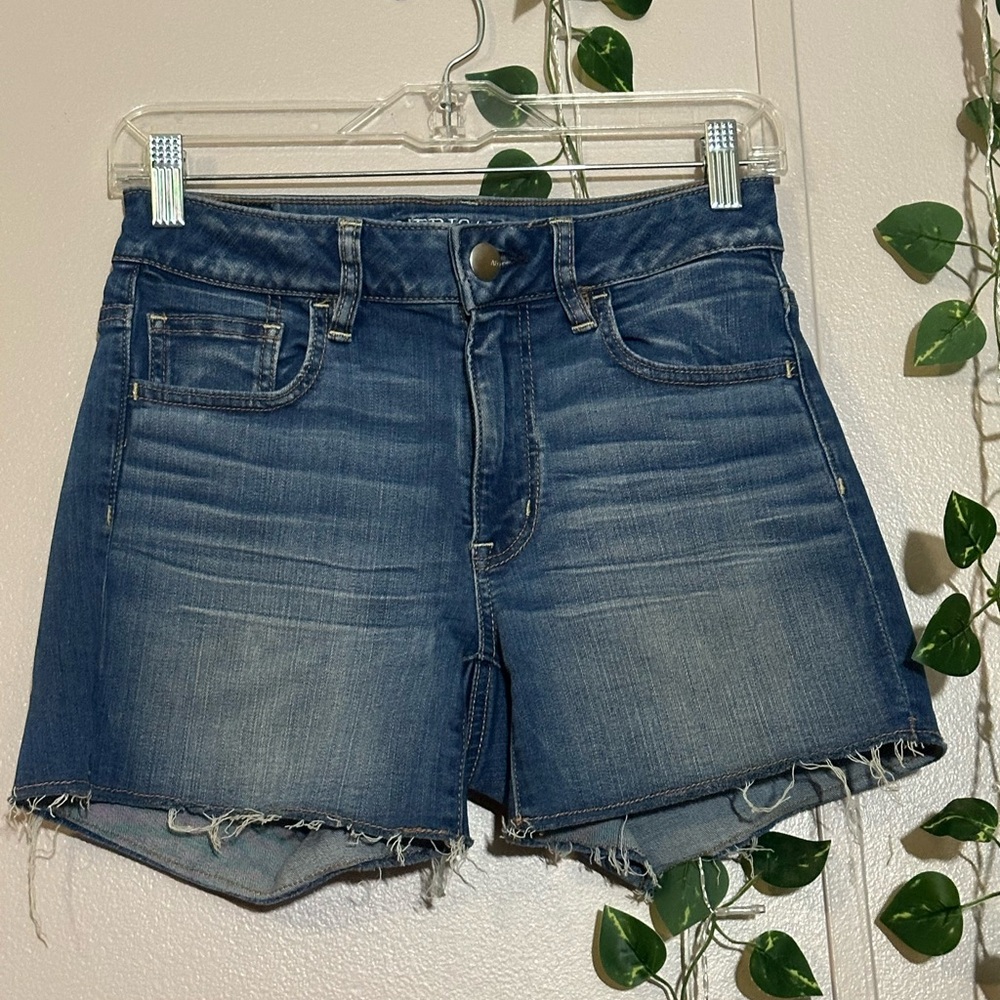 American Eagle Denim Blue Women's Shorts